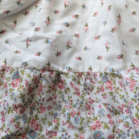1980's CALICO TODDLER DRESS 80's vintage 3 - Picture 6 of 6